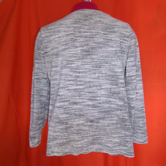 Croft & Barrow Fleece LS Top Sz PM - Picture 5 of 6